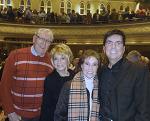 Gene Ward, Jeannie Seely, and Ron Harman at the Ryman on December 17, 2015